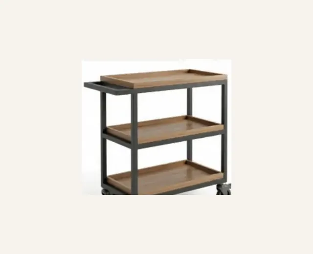 Carrito de servicio 3 niveles · catálogo HORECA Juliette